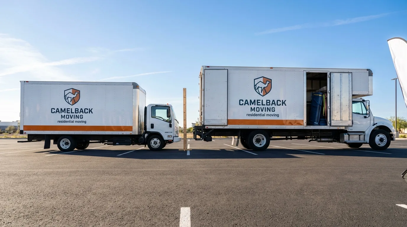 Moving truck size capacity guide in Jonesport